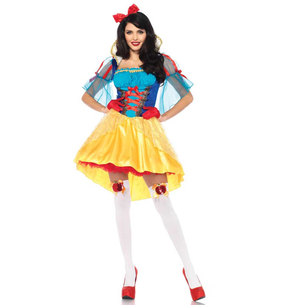 Leg Avenue - Storybook Snow White Kostüm - Mehrfarben